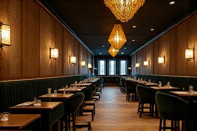 Yamata Burger interior lounge area